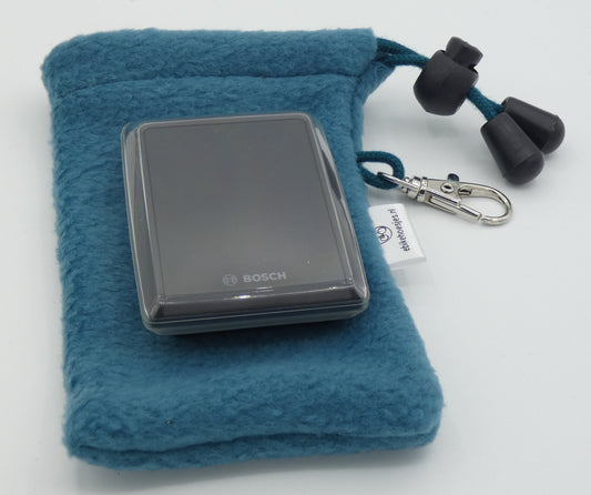 E-Bike-Hülle M Display Türkis Fleece DLX
