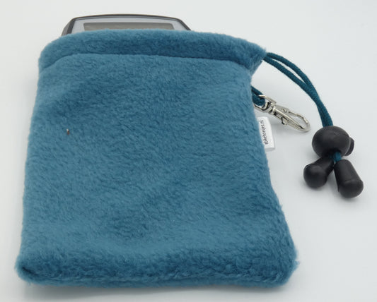 E-Bike Displayhülle L Türkis Fleece DLX
