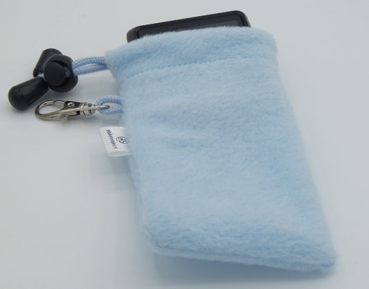 E-Bike Hülle für M-Display Hellblau Fleece DLX