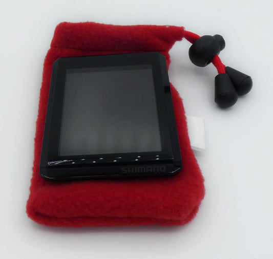 E-Bike Hülle M Display Rot Fleece DLX