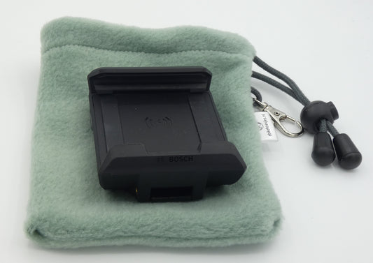 E-Bike-Abdeckung L Display Lovens grün Fleece DLX