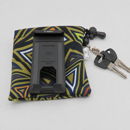 E-Bike-Hülle L Display Rot Fleece DLX
