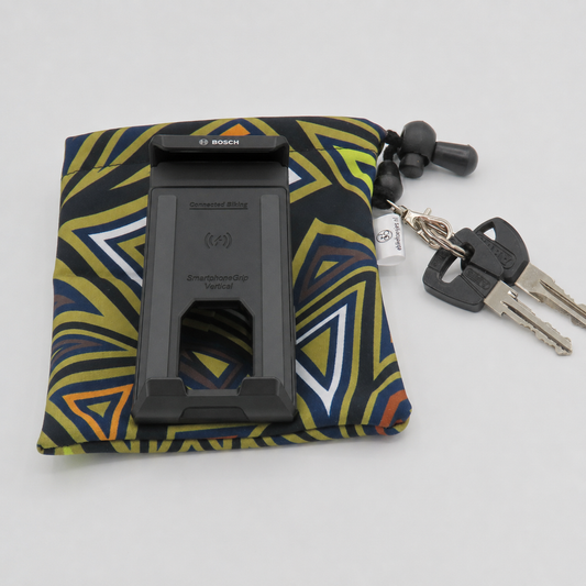 E-Bike-Hülle L Display Rot Fleece DLX