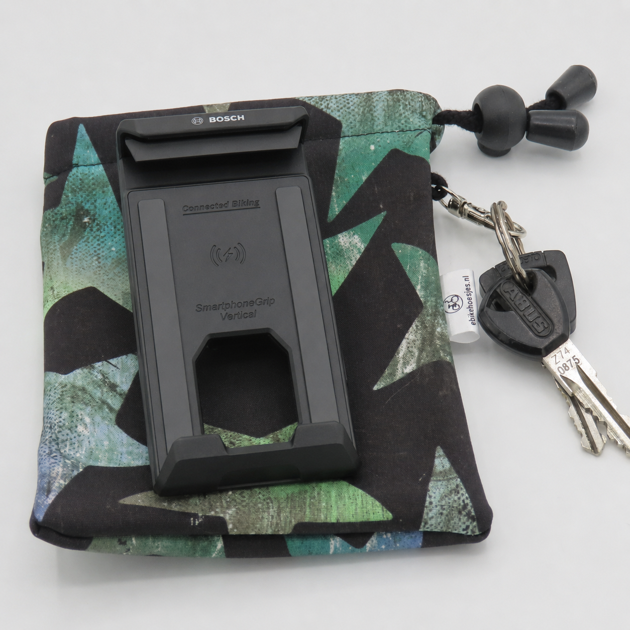 E-Bike-Hülle L Display Rot Fleece DLX