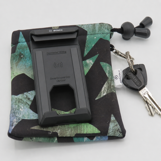 E-Bike-Hülle L Display Rot Fleece DLX