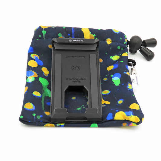 E-Bike-Hülle L Display Rot Fleece DLX