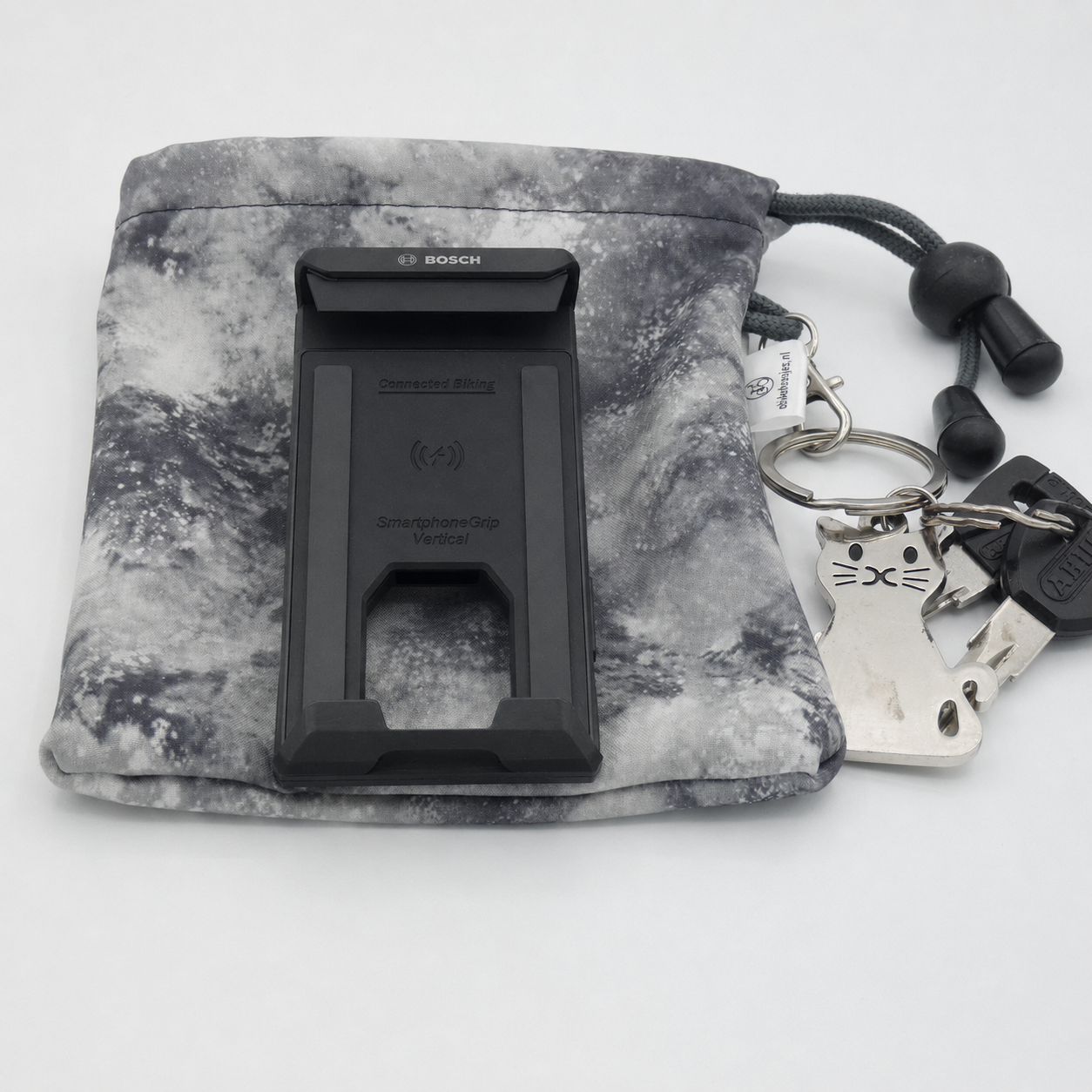 E-Bike-Hülle L Display Rot Fleece DLX