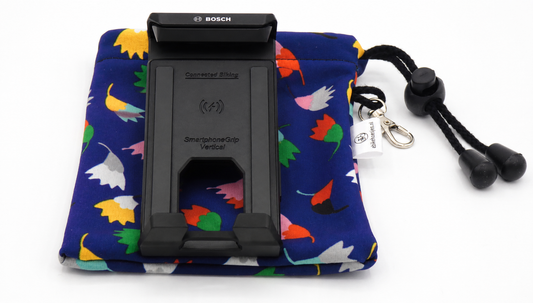 E-Bike-Hülle L Display Rot Fleece DLX