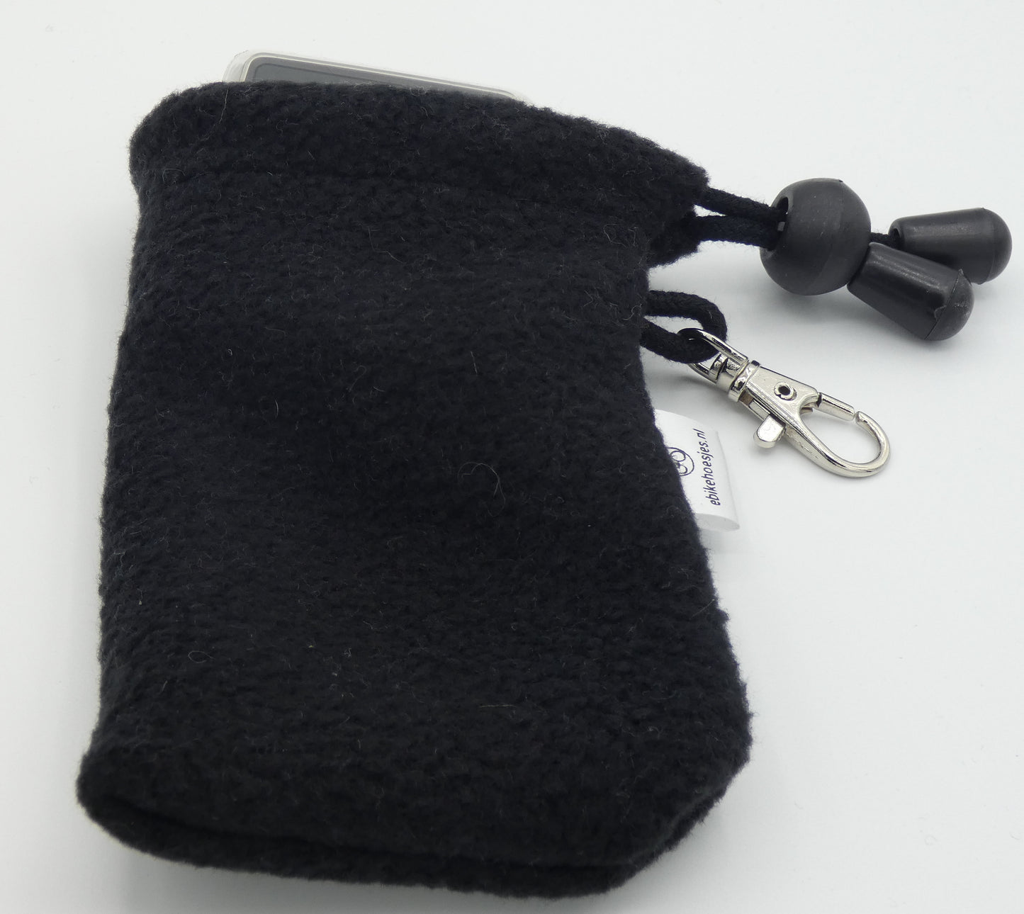 E-Bike Hülle L Display Schwarz Fleece DLX
