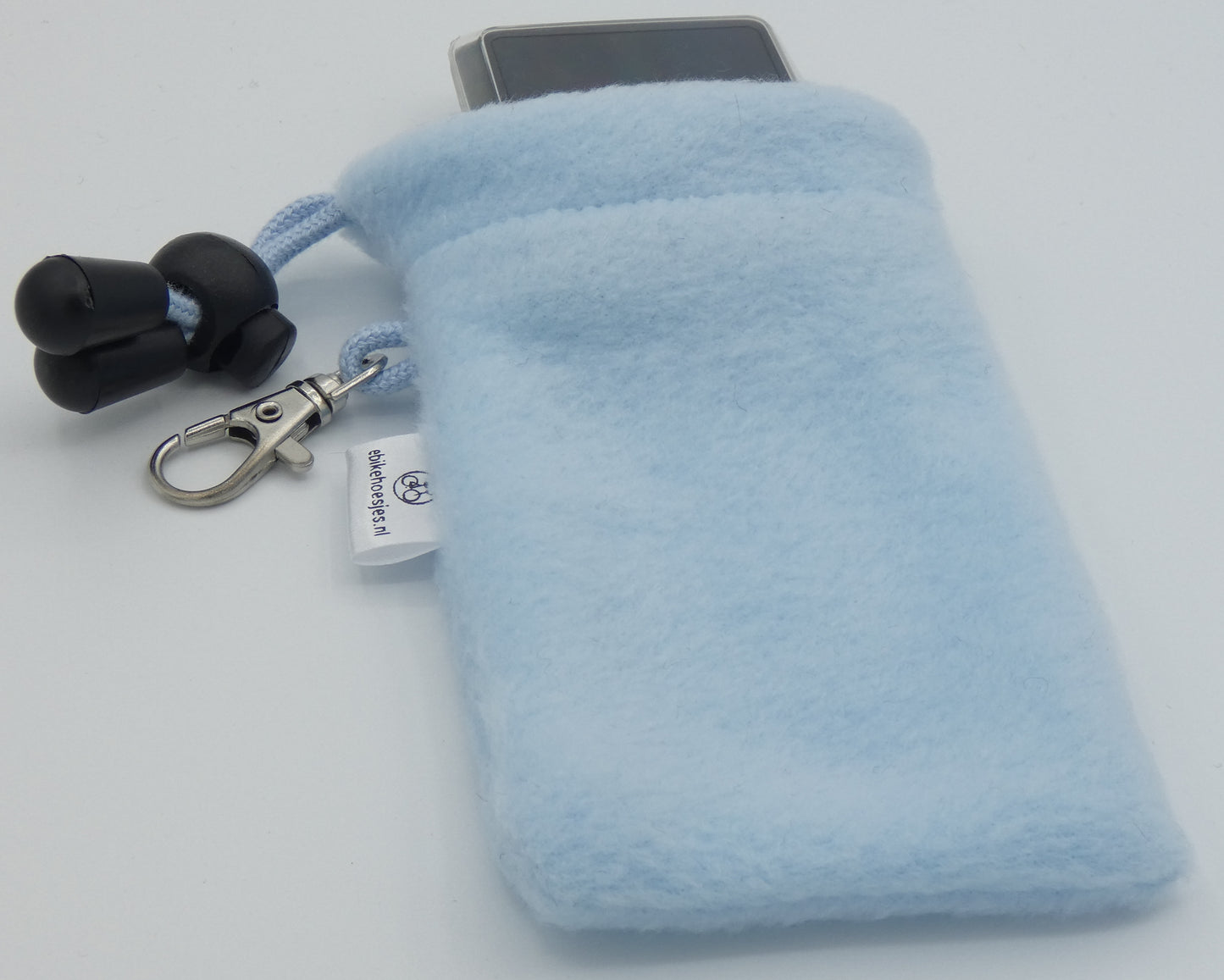E-Bike Hülle S Display Hellblau Fleece DLX