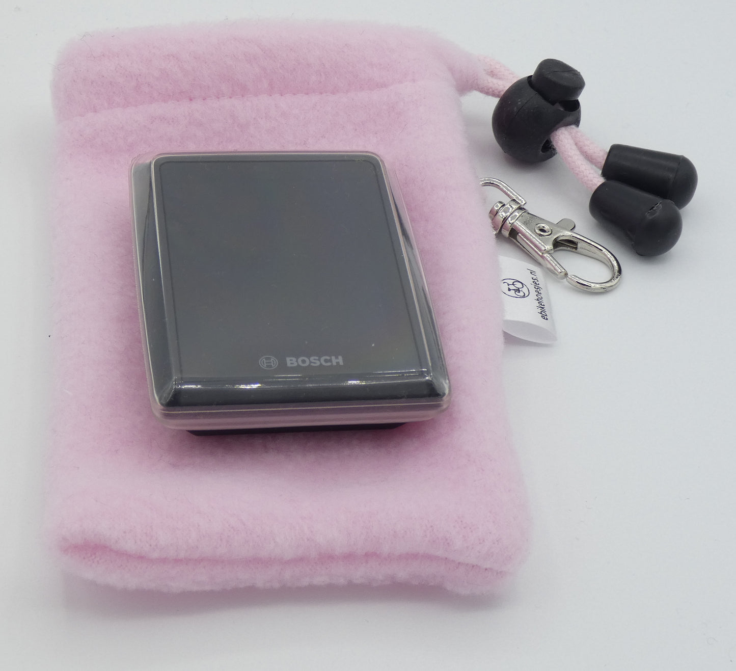 Ebike-Hülle S Display Hellrosa Fleece DLX