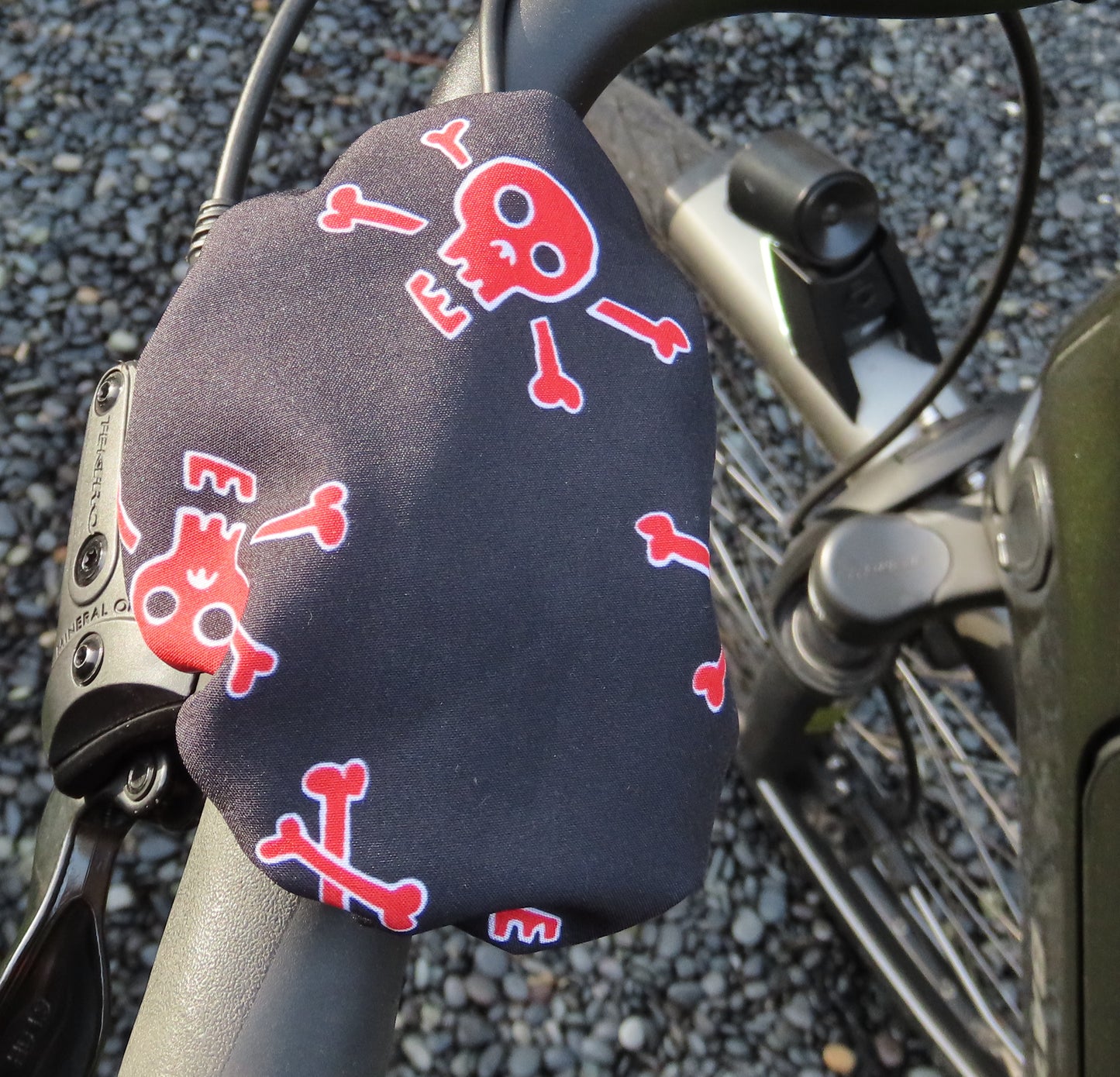 E-Bike Display Schutzhülle Totenkopf Softshell
