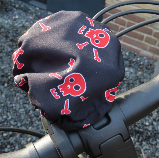 E-Bike-Displayhülle, fest, Totenkopf, Softshell