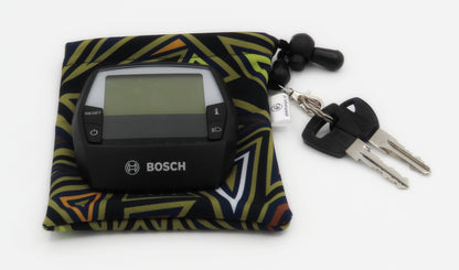 E-Bike-Hülle L Display Dreieck auf Grün Softshell DLX