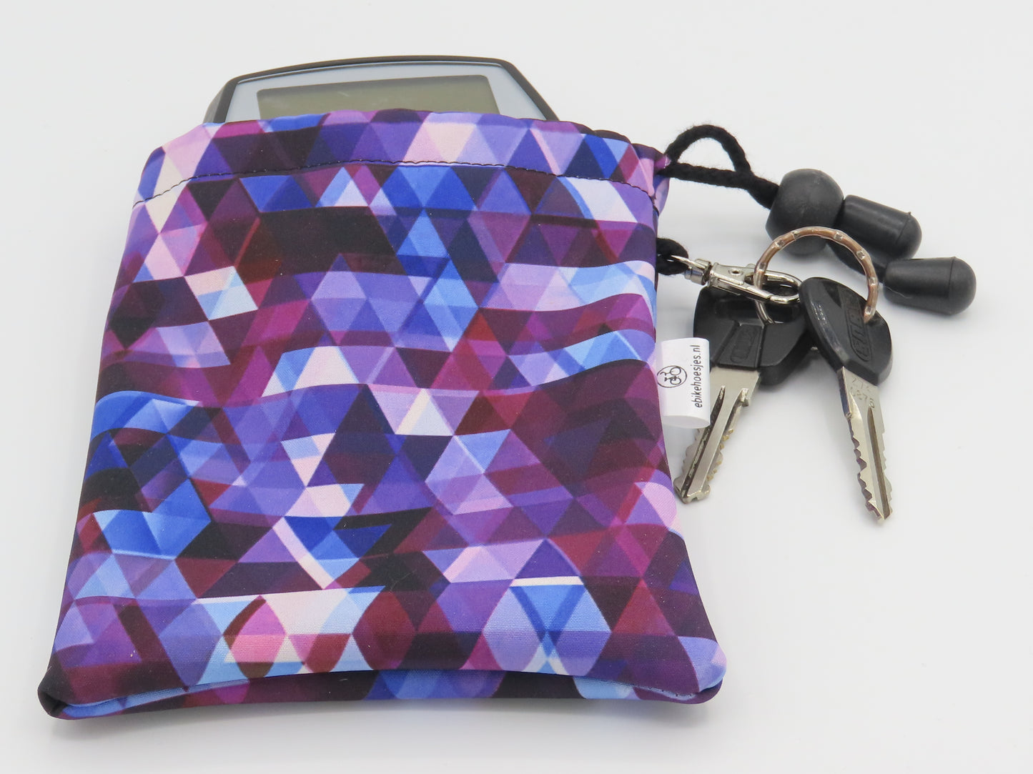 E-Bike-Hülle L Display Rot Fleece DLX