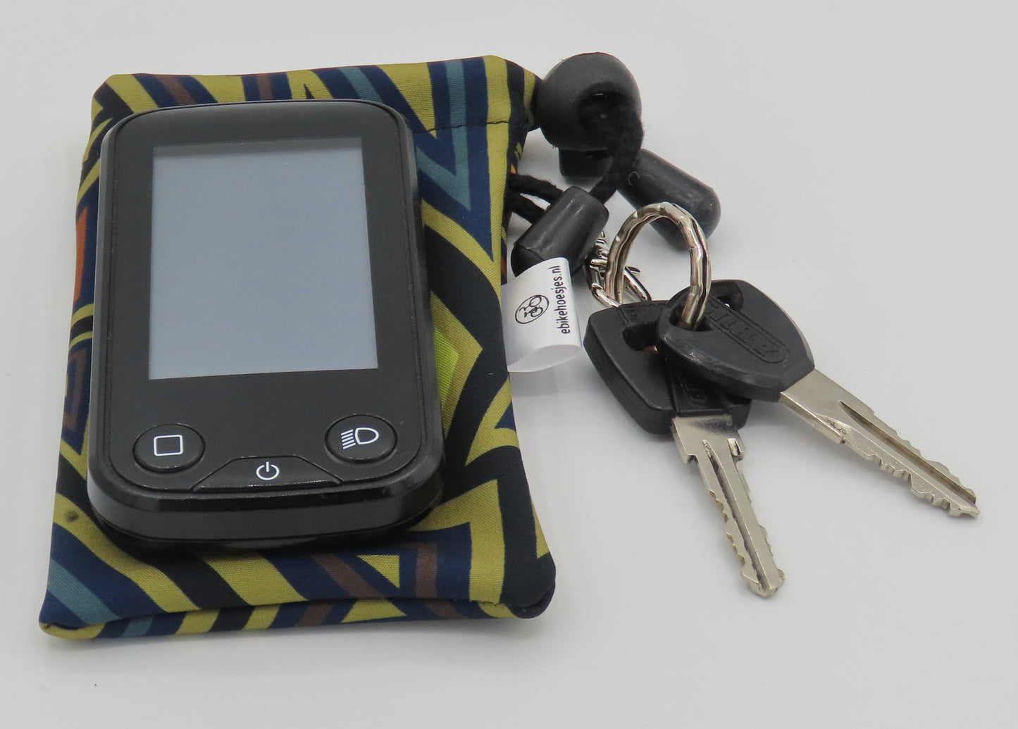 E-Bike Hülle S Display Dreieck grün Softshell DLX