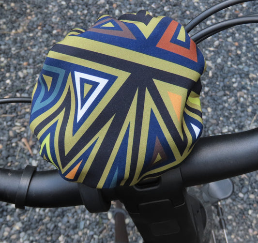 E-Bike Display Hülle fest G Dreieck auf Grün Softshell