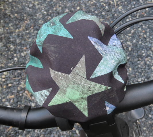 E-Bike Display Hülle Feste G-Stern auf schwarz Softshell