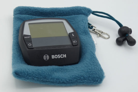 E-Bike Displayhülle L Türkis Fleece DLX