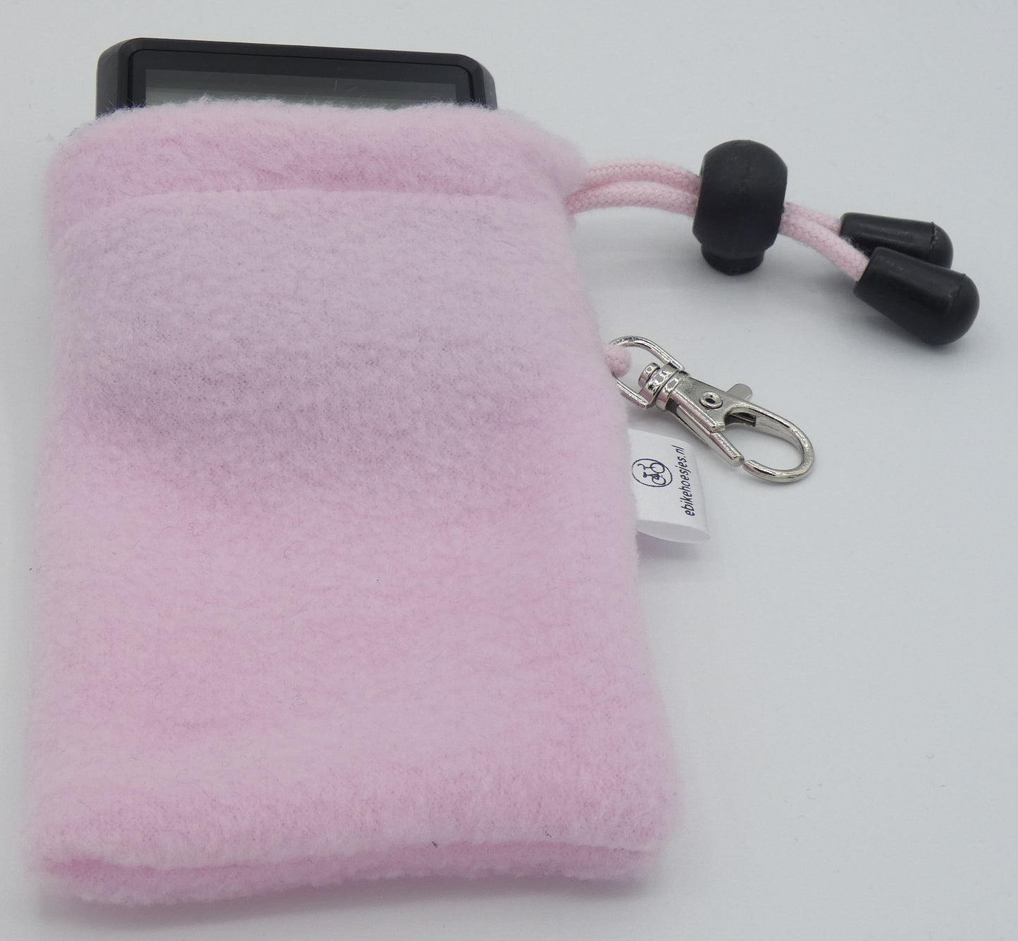 Ebike Hülle M Display Hellrosa Fleece DLX