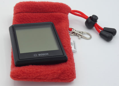 E-Bike Hülle M Display Rot Fleece DLX
