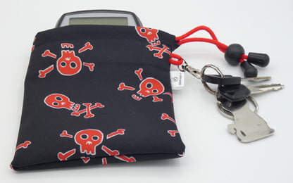 E-Bike-Hülle L Display Rot Fleece DLX