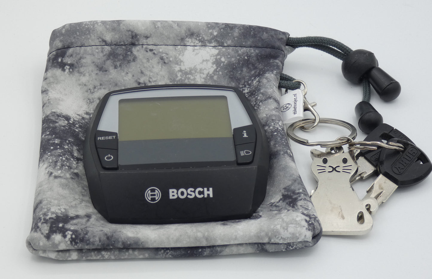E-Bike-Hülle L Display Space Grau Softshell DLX