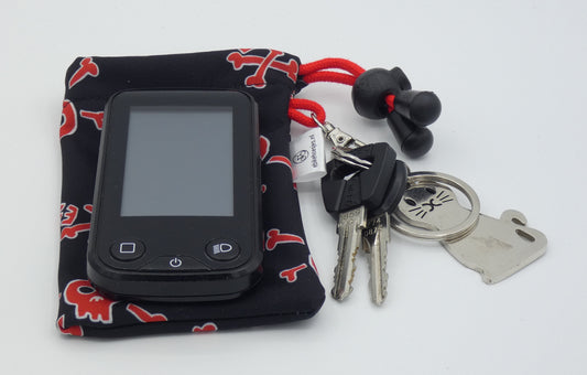 E-Bike Hülle S Display Totenkopf Softshell DLX