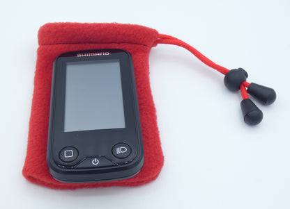 E-Bike Hülle S Display Rot Fleece DLX