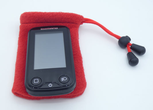 E-Bike Hülle S Display Rot Fleece DLX