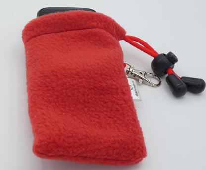 E-Bike Hülle M Display Rot Fleece DLX