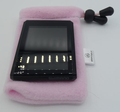 Ebike Hülle M Display Hellrosa Fleece DLX
