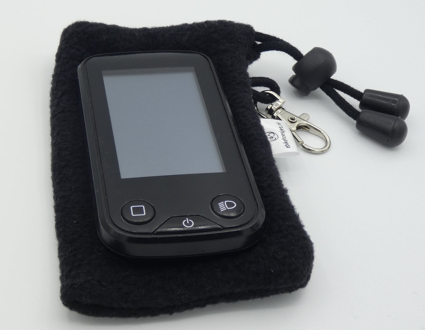 E-Bike-Hülle S-Display Schwarz Fleece DLX