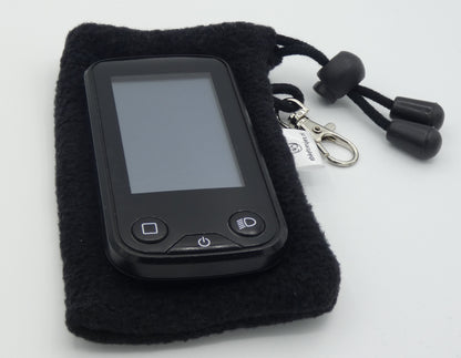 E-Bike-Hülle S-Display Schwarz Fleece DLX