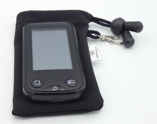 E-Bike-Hülle S Display schwarz Softshell DLX